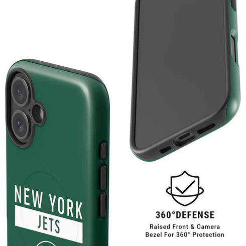 NFL New York Jets Green Performance Series iPhone 16 Plus Magsafe Impact Case